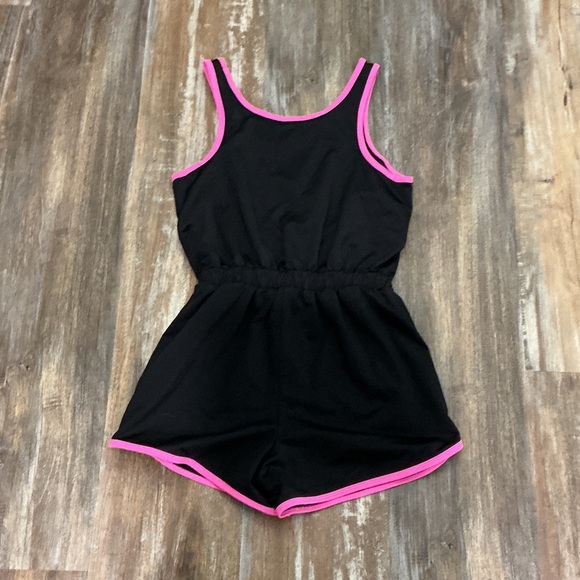 Tek Gear Kids Black Romper with Pink Accents - Picture 3 of 3
